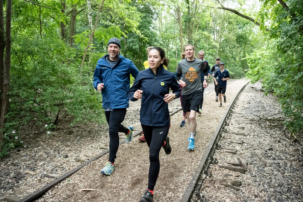 Berlinathon May 2025 - Finish line